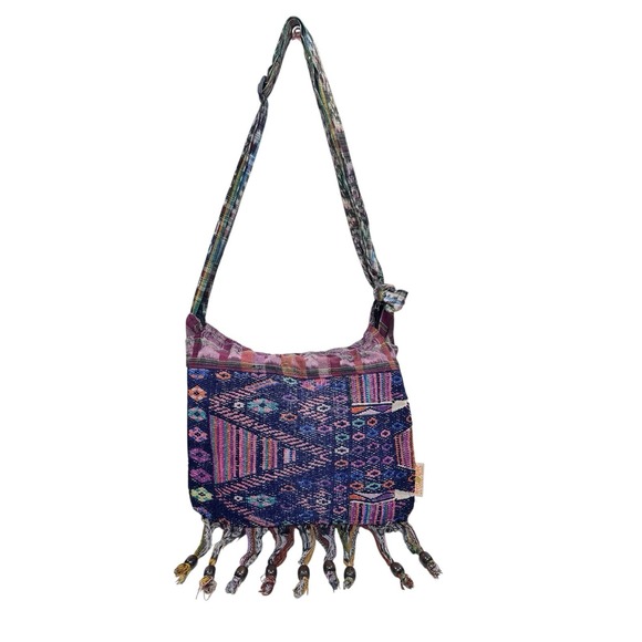 Gypsy Rose Handbags - Gypse Rose Flap Interior Zipper Purse Knot 100% Cotton Made in Guatamala Hippie